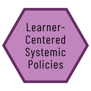 Learner-Centered Systemic Policies